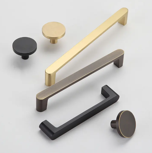 AKADA Hot Style Wholesale Price Aluminium Sales Reasonable Price Matte Black Cabinet Handles Aluminium Furniture Handles