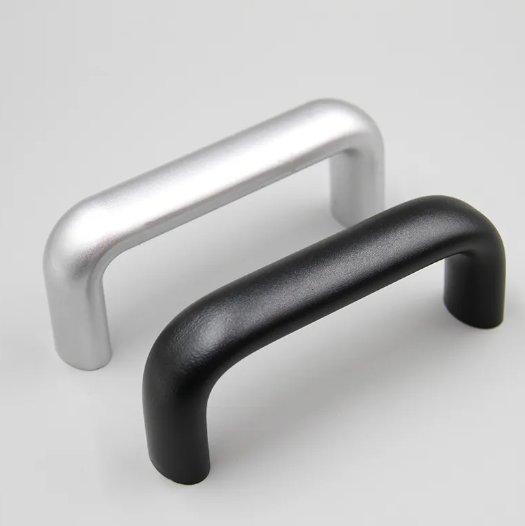 Aluminum Alloy Oval Heavy Duty Handle Load-bearing Equipment Handle Automatic Oxidized U-shaped Handle