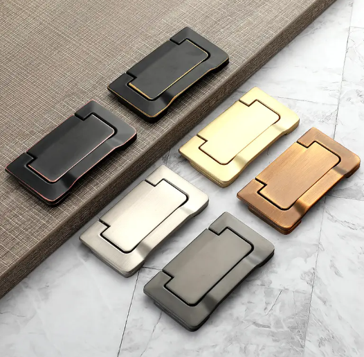 Modern Cabinet Handles Solid Zinc Alloy Kitchen Cupboard Pull Drawer Knobs Furniture Hardware Handle