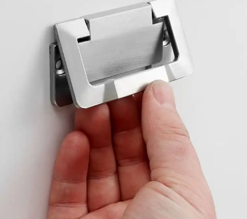Modern Cabinet Handles Solid Zinc Alloy Kitchen Cupboard Pull Drawer Knobs Furniture Hardware Handle_image_1