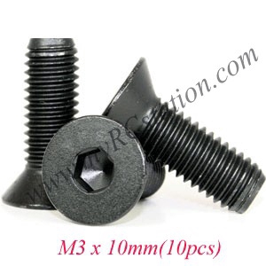 CSK M3 x 10mm (10pcs) #CSK-M3X10